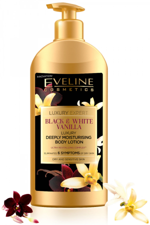Lapte De Corp Hidratant Black & White Vanilla Eveline Cosmetics Luxury Expert Body Milk  [0]